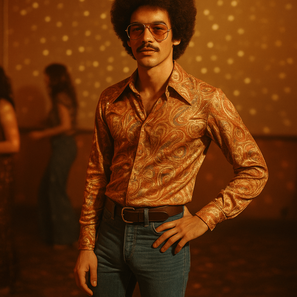 Impreza w stylu lat 70 jak się ubrać