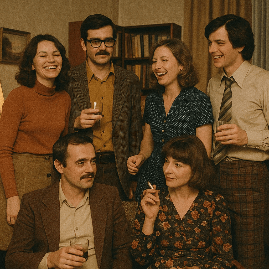 Impreza w stylu prl jak się ubrać