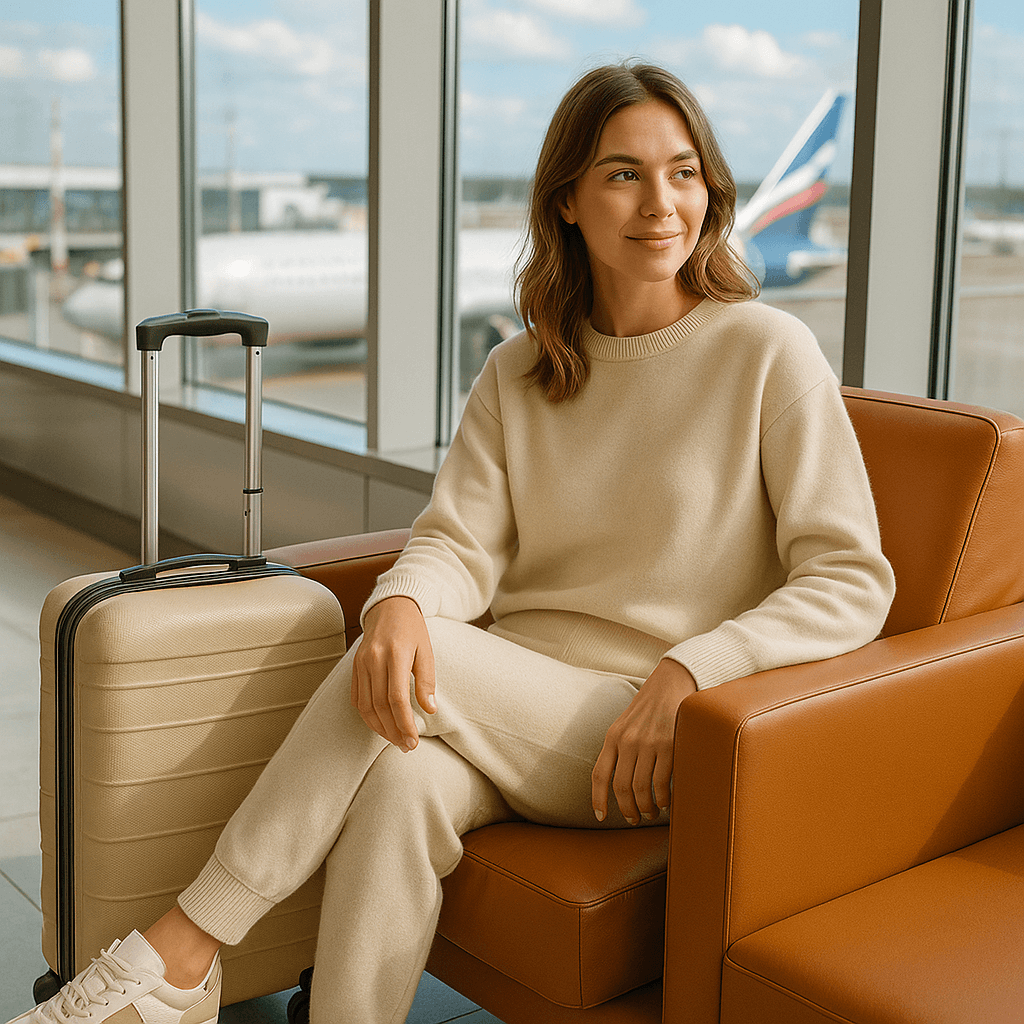 Jak się ubrać do samolotu: triki na stylowy wygląd I maksymalny komfort podczas długiego lotu Jak się ubrać do samolotu