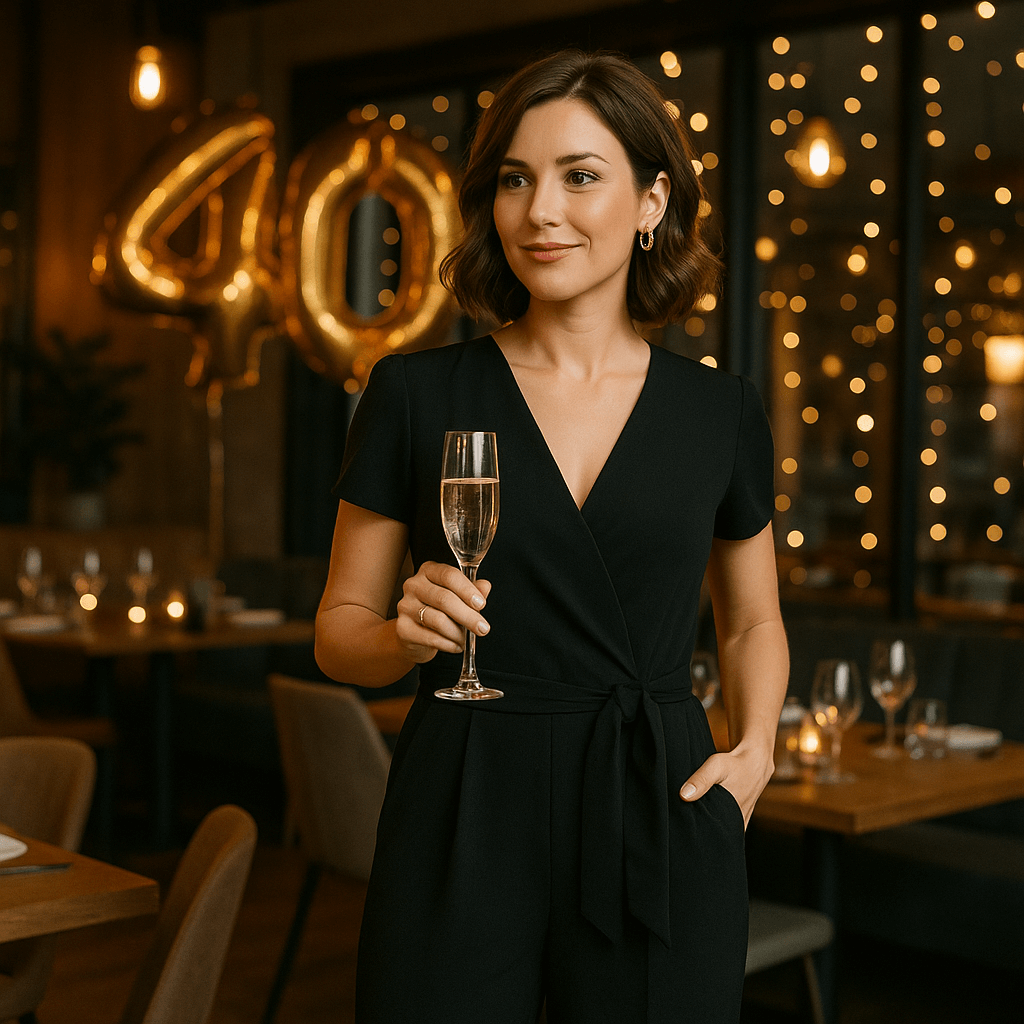 Jak się ubrać na 40 urodziny w lokalu